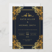 Einladung zur Hochzeitsfeier (Vorderseite)