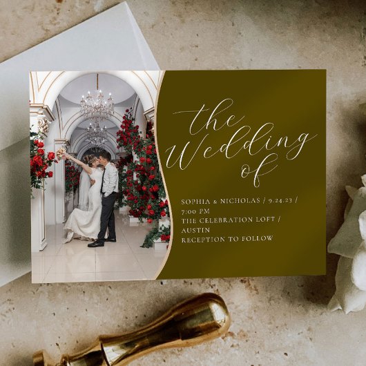 Einladung zur Hochzeitsfeier