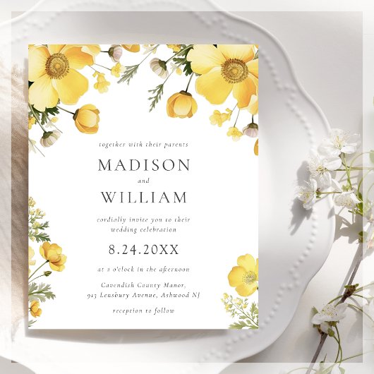 Einladung zur Hochzeitsfeier