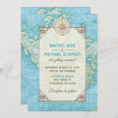 Einladung zur Hochzeitsfeier (Vorne/Hinten)