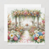 Einladung zur Hochzeitsfeier (Vorne/Hinten)