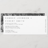 Einladung zur Hochzeitsfeier (Vorne/Hinten)