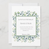 Einladung zur Hochzeitsfeier (Vorderseite)