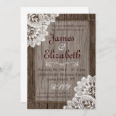 Einladung zur Hochzeitsfeier (Vorne/Hinten)