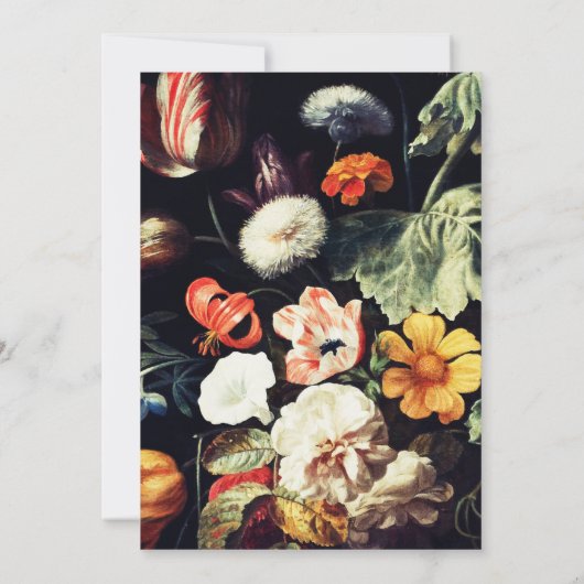 Einladung zur Hochzeitsfeier am Mitternachtsgarten (Rückseite)