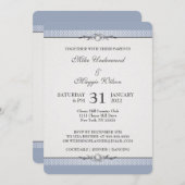 Einladung zur Hochzeitsfeier an der Grenze (Vorne/Hinten)