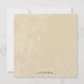 Einladung zur Hochzeitsfeier auf dem Weingarten (P (Rückseite)