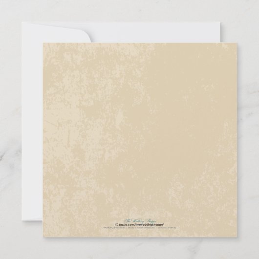 Einladung zur Hochzeitsfeier auf dem Weingarten (P (Rückseite)