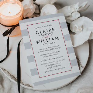 Einladung zur Hochzeitsfeier Cranberry