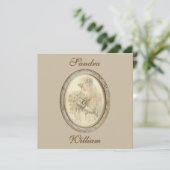 Einladung zur Hochzeitsfeier der Antike (Stehend Vorderseite)