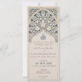 Einladung zur Hochzeitsfeier der klassischen Marin (Vorderseite)