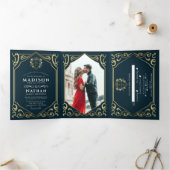 Einladung zur Hochzeitsfeier der Royal Medieval Fa (Innenseite)