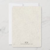 Einladung zur Hochzeitsfeier des alten Buches Cupi (Rückseite)