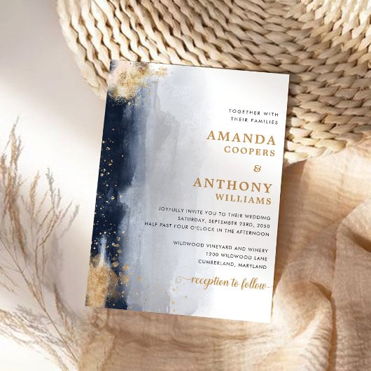 Einladung zur Hochzeitsfeier für die Marine und Go