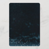 Einladung zur Hochzeitsfeier, Galaxie (Rückseite)