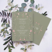 Einladung zur Hochzeitsfeier im französischen Gart