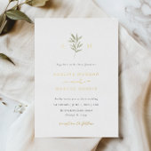 Einladung zur Hochzeitsfeier im Grünhaus