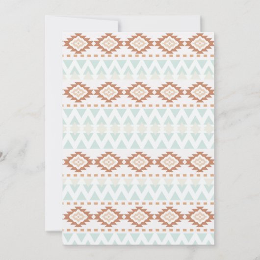 Einladung zur Hochzeitsfeier im Südwesten der Boho (Rückseite)