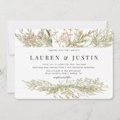 Einladung zur Hochzeitsfeier im Zauberwald (Vorderseite)