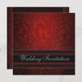 Einladung zur Hochzeitsfeier in Bordeaux (Vorne/Hinten)