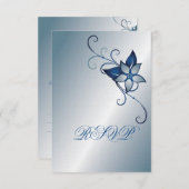 Einladung zur Hochzeitsfeier in der Blauen UAWG (Vorne/Hinten)