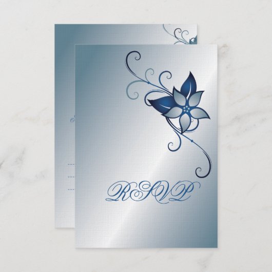 Einladung zur Hochzeitsfeier in der Blauen UAWG (Vorne/Hinten)