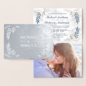 Einladung zur Hochzeitsfeier in der Blauen Zweigst (Anzeige)