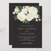 Einladung zur Hochzeitsfeier in Reinfarben Liebe (Vorne/Hinten)