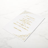 Einladung zur Hochzeitsfeier mit Extravaganter Kal (Gedreht)