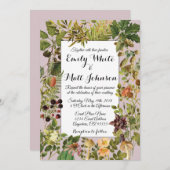 Einladung zur Hochzeitsfeier mit Waldland (Vorne/Hinten)