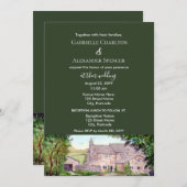 Einladung zur Hochzeitsfeier über die Steinbrücke (Vorne/Hinten)