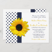 Einladung zur Hochzeitsfeier von Marine und White (Vorne/Hinten)