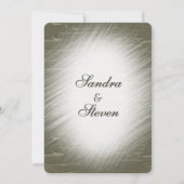 Einladung zur Hochzeitsjagd (Rückseite)