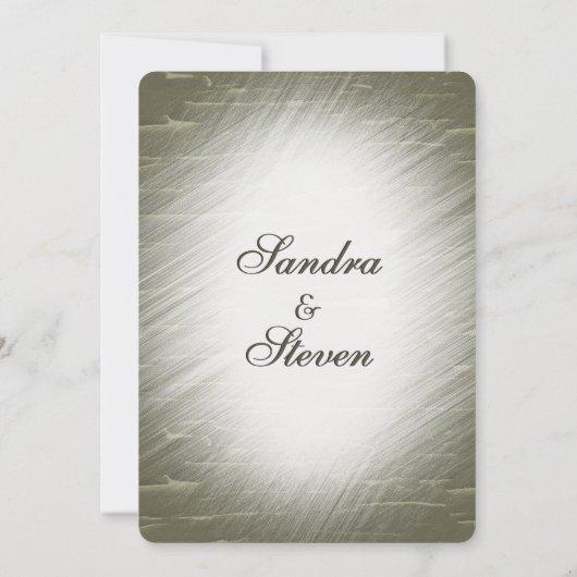 Einladung zur Hochzeitsjagd (Rückseite)