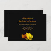 Einladung zur Hochzeitskarte (Vorne/Hinten)