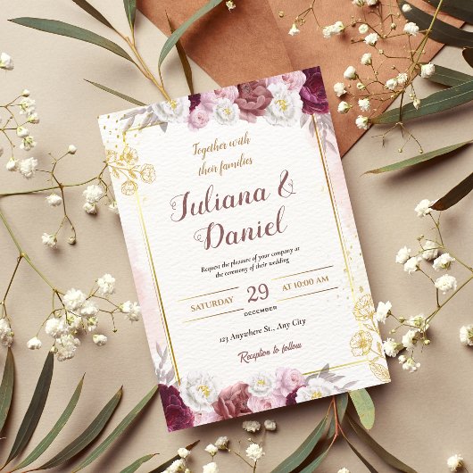 Einladung zur Hochzeitskarte - Hochzeitskarte, dig