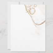 Einladung zur Hochzeitskarte in Arabisch und Engli (Rückseite)