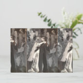 Einladung zur Hochzeitsmalerei (Stehend Vorderseite)