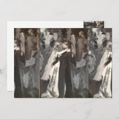 Einladung zur Hochzeitsmalerei (Vorne/Hinten)