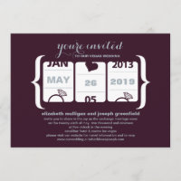 Einladung zur Hochzeitsmaschine