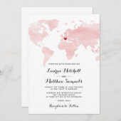 Einladung zur Hochzeitsreise (Vorne/Hinten)