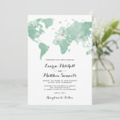 Einladung zur Hochzeitsreise (Stehend Vorderseite)