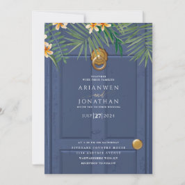 Einladung zur Hochzeitstür