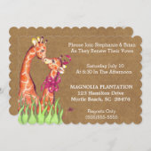 Einladung zur Hochzeitverlängerung (Vorne/Hinten)