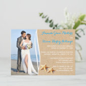 Einladung zur Hochzeitvorbereitung nur Fotovorlage (Stehend Vorderseite)