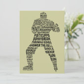 Einladung zur Hockey-Enforcer (Stehend Vorderseite)