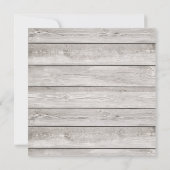 Einladung zur holzchic Graduation Party (Rückseite)