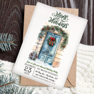 Einladung zur Home for the Holidays-Party