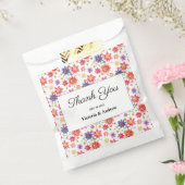 Einladung zur hübschen Blumenhochzeit Geschenktütchen (Versiegelt)