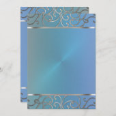 Einladung zur Ice Blues und Silver Holiday Party (Vorne/Hinten)